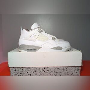 Size 12 - Jordan 4 Retro White Oreo